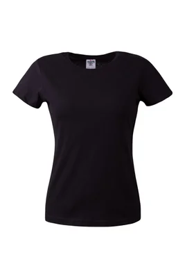 KEYA Women’s T-shirt WCS150, size XXL, black