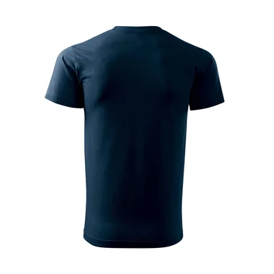 Malfini Men’s T-Shirt Basic 129, Size M, Navy Blue