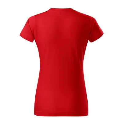 Malfini Women’s T-Shirt Basic 134, Size XL, Red