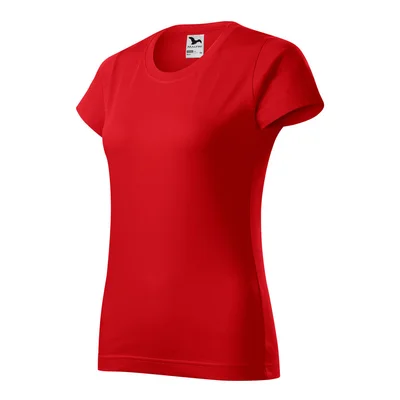 Malfini Women’s T-Shirt Basic 134, Size XL, Red