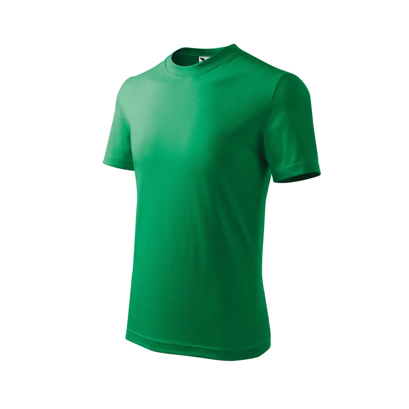 Malfini Kids T-shirt Basic 138, size 122 cm, age 6 years, green