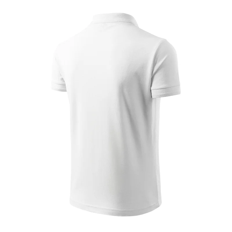 Malfini Men’s T-shirt Pique Polo 203, size XXL, white