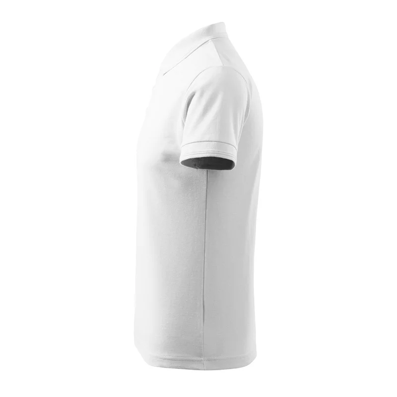 Malfini Men’s T-shirt Pique Polo 203, size XXL, white