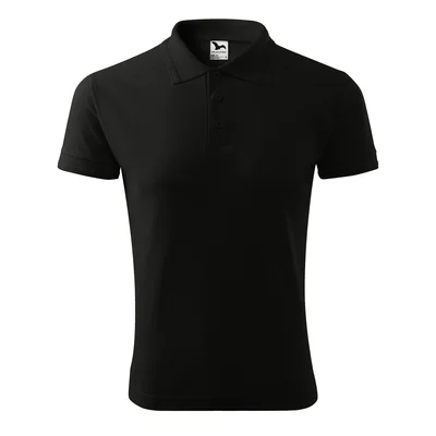 Malfini Men’s polo Pique 203, size S, black
