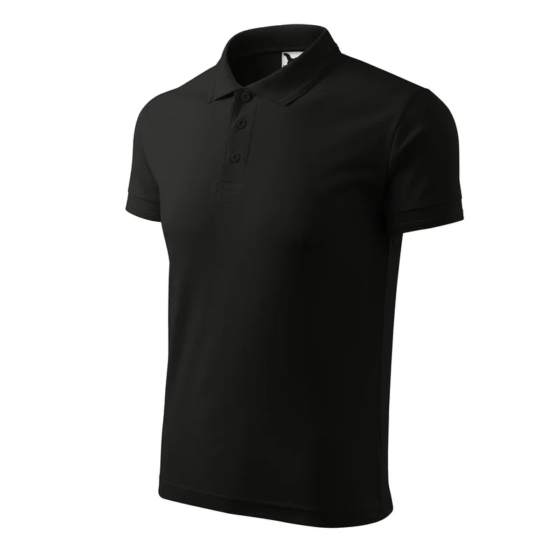 Malfini Men’s polo Pique 203, size S, black