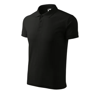 Malfini Men’s polo Pique 203, size S, black