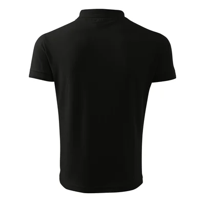 Malfini Men’s T-shirt Pique Polo 203, size XL, black
