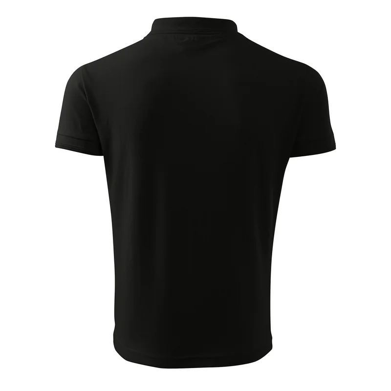 Malfini Men’s t-shirt Pique Polo 203, size XXL, black