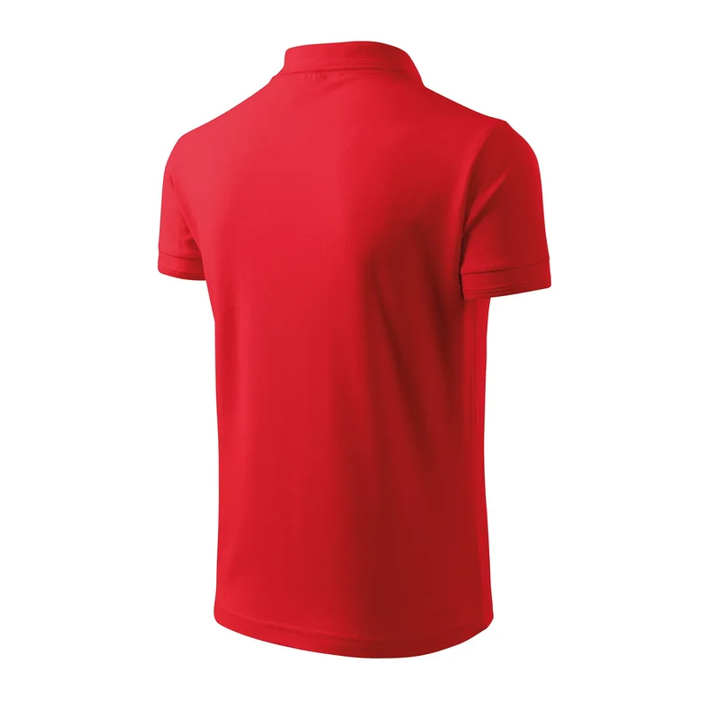 Malfini Men’s T-Shirt Pique Polo 203, size S, red