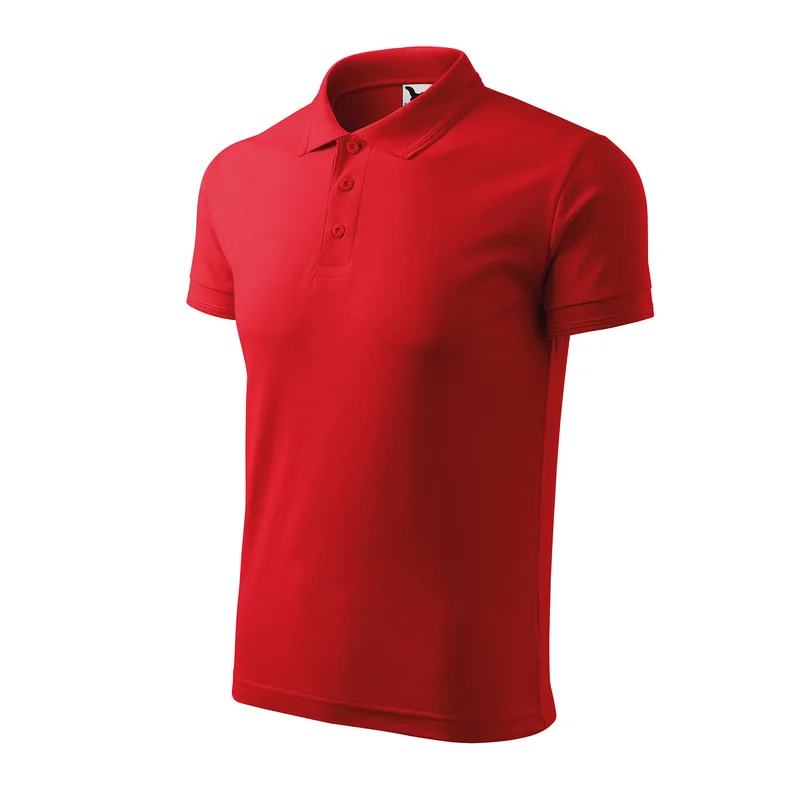 Malfini Men’s T-shirt Pique Polo 203, size XL, red