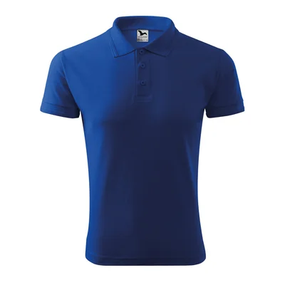 Malfini Men’s T-shirt Pique Polo 203, size XXL, blue