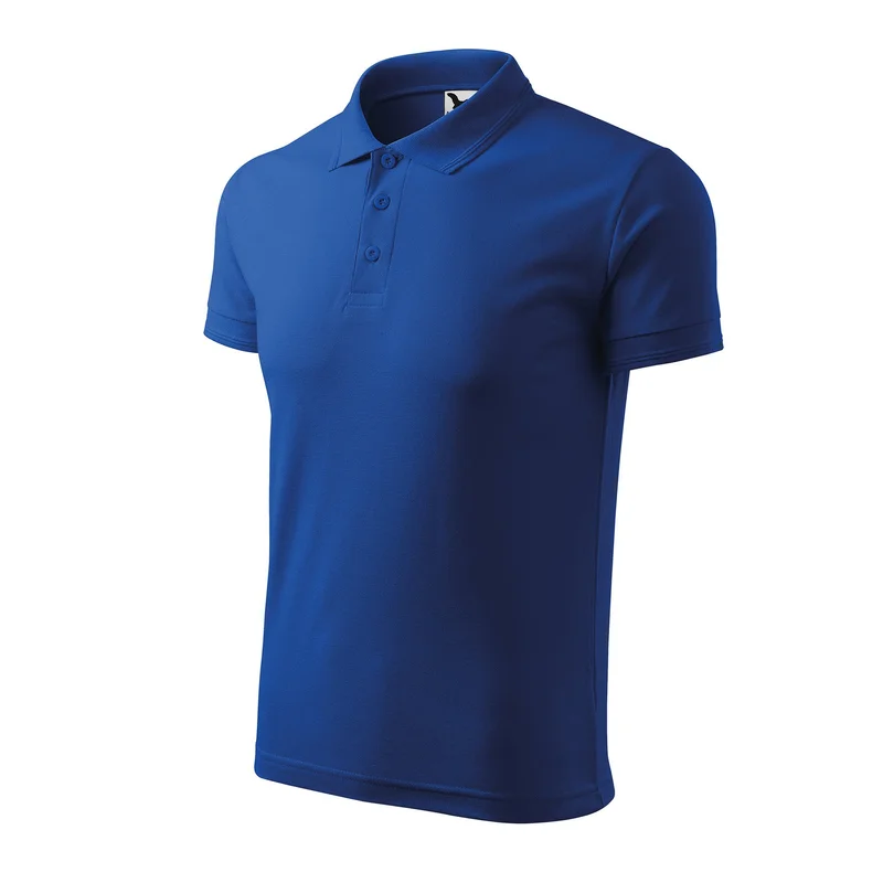 Malfini Men’s T-shirt Pique Polo 203, size XXL, blue