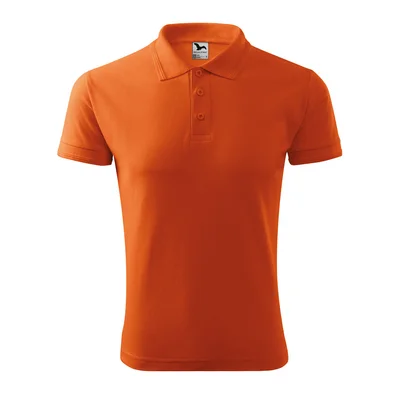 Malfini Men’s T-shirt Pique Polo 203, size S, orange
