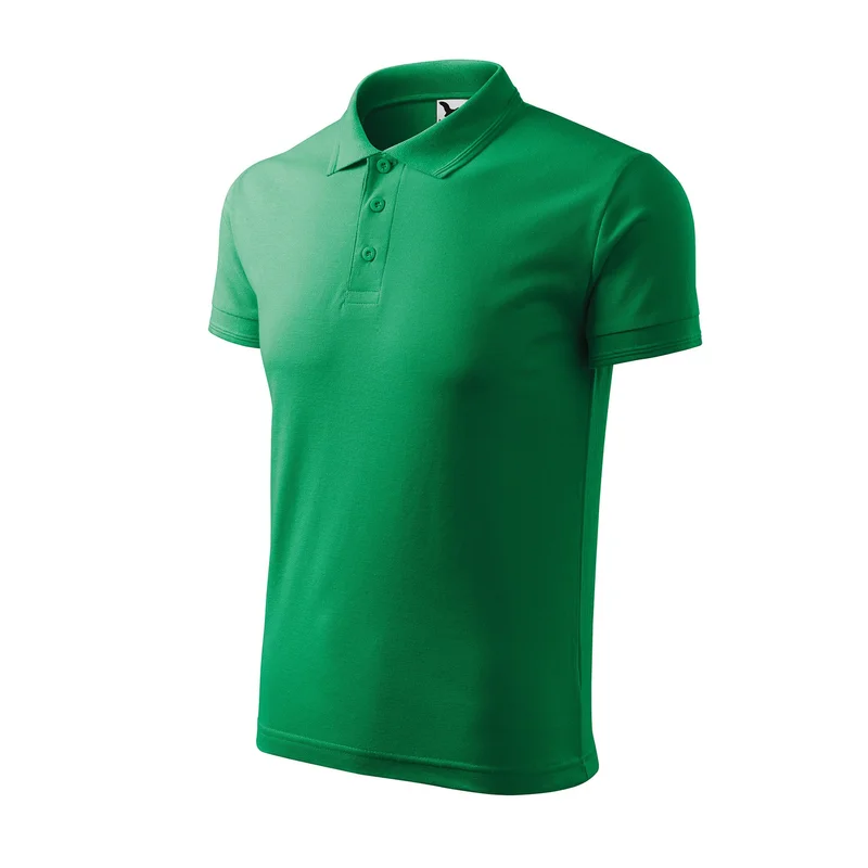 Malfini Men’s polo shirt Pique Polo 203, size S, green