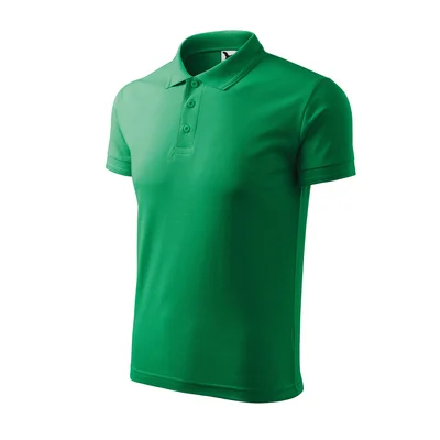 Malfini Men’s polo shirt Pique Polo 203, size S, green