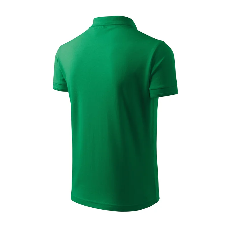 Malfini Men’s polo shirt Pique Polo 203, size S, green