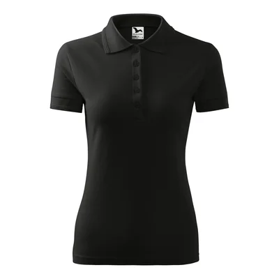 Malfini Women’s T-shirt Pique Polo 210, size XL, black