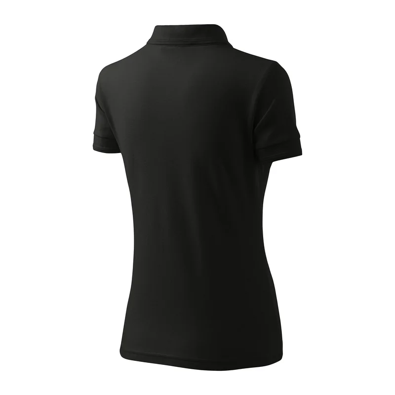 Malfini Women’s T-shirt Pique Polo 210, size XL, black