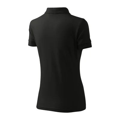 Malfini Women’s T-shirt Pique Polo 210, size XL, black