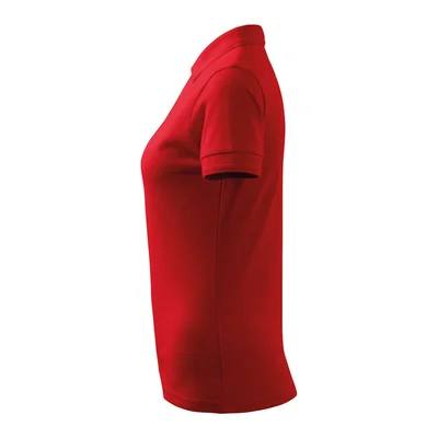 Malfini Women’s T-shirt Pique Polo 210, size XL, red