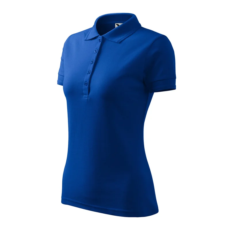 Malfini Women’s T-shirt Pique Polo 210, size XXL, blue