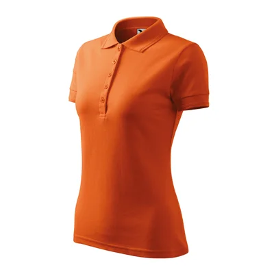 Malfini Women’s T-shirt Pique Polo 210, size S, orange