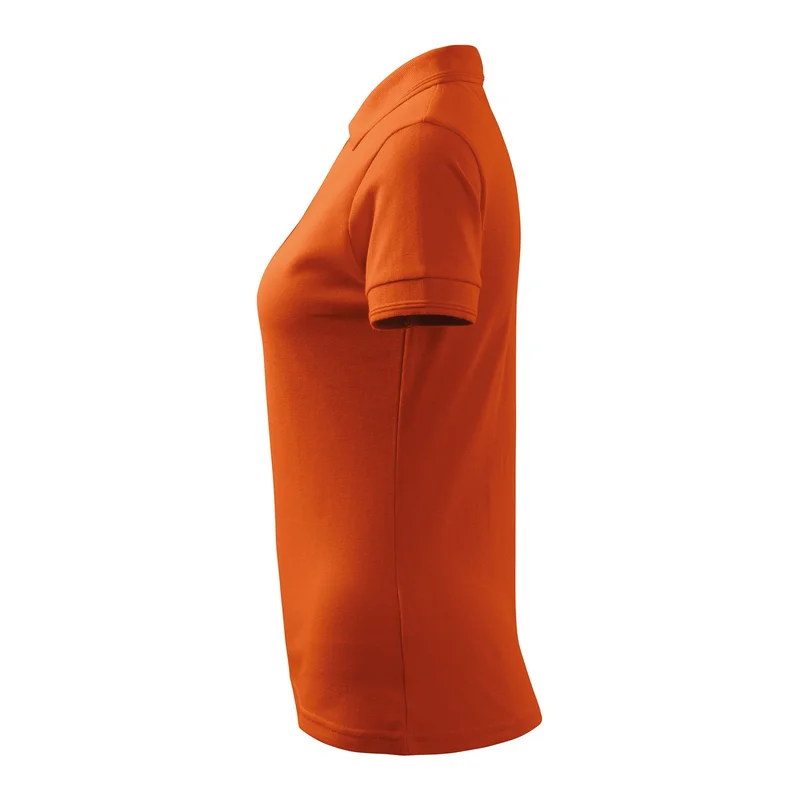 Malfini Women’s T-shirt Pique Polo 210, size S, orange