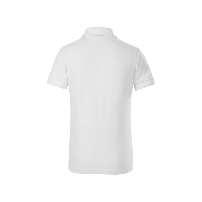 Malfini Kids T-shirt Pique Polo 222, size 134 cm, age 8 years, white