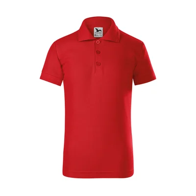 Malfini Children’s T-shirt Pique Polo 222, size 146 cm, age 10 years, red