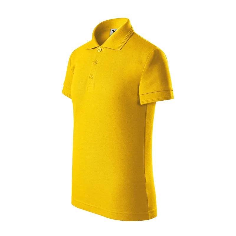 Malfini Kids’ T-shirt Pique Polo 222, size 146 cm, age 10 years, yellow