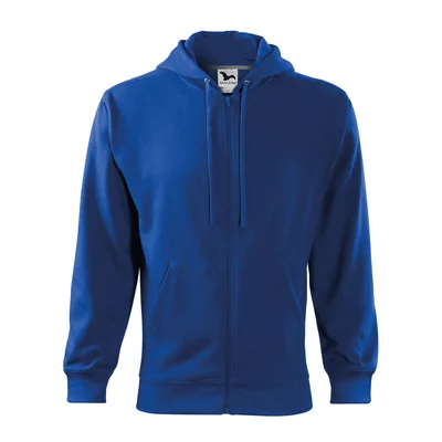 Malfini Men’s sweatshirt Zipper 410, fleece, size M, blue