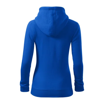 Malfini Women’s sweatshirt Zipper 411, fleece, size M, blue