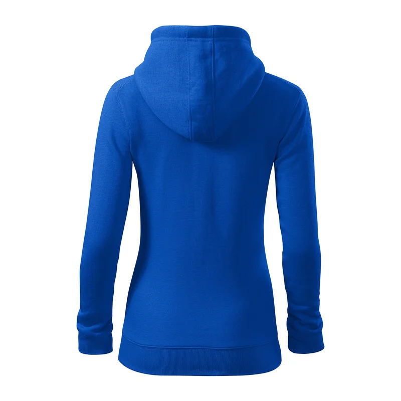 Malfini Women’s Sweatshirt Zipper 411, fleece, size XL, blue
