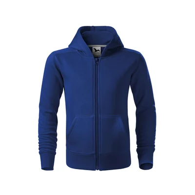 Malfini Children’s sweatshirt Zipper 412, fleece, size 146 cm, age 10 years, blue