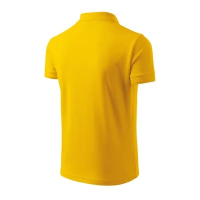 Malfini Men’s T-shirt Pique Polo 203, size M, yellow