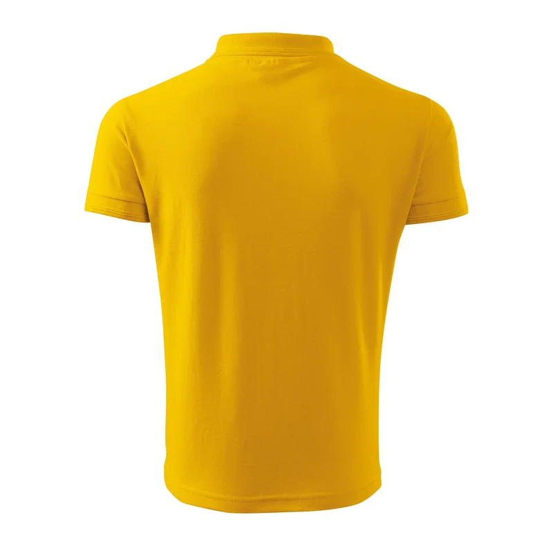 Malfini Men’s polo shirt Pique Polo 203, size XL, yellow