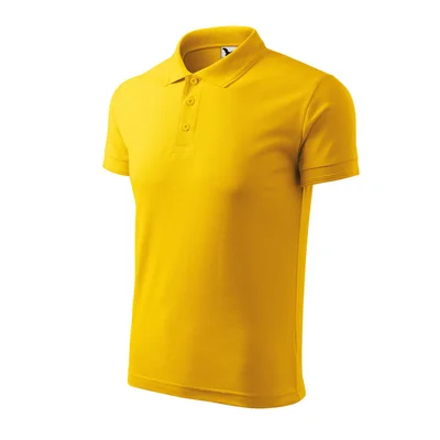 Malfini Men’s polo shirt Pique Polo 203, size XL, yellow