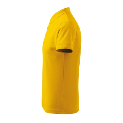Malfini Men’s polo shirt Pique Polo 203, size XL, yellow