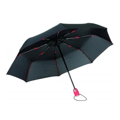 TOPS Umbrella Streetlife, automatic, folding, black-red