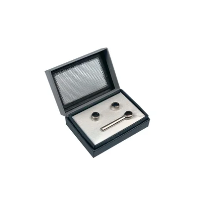 Biss Cufflink and tie pin set