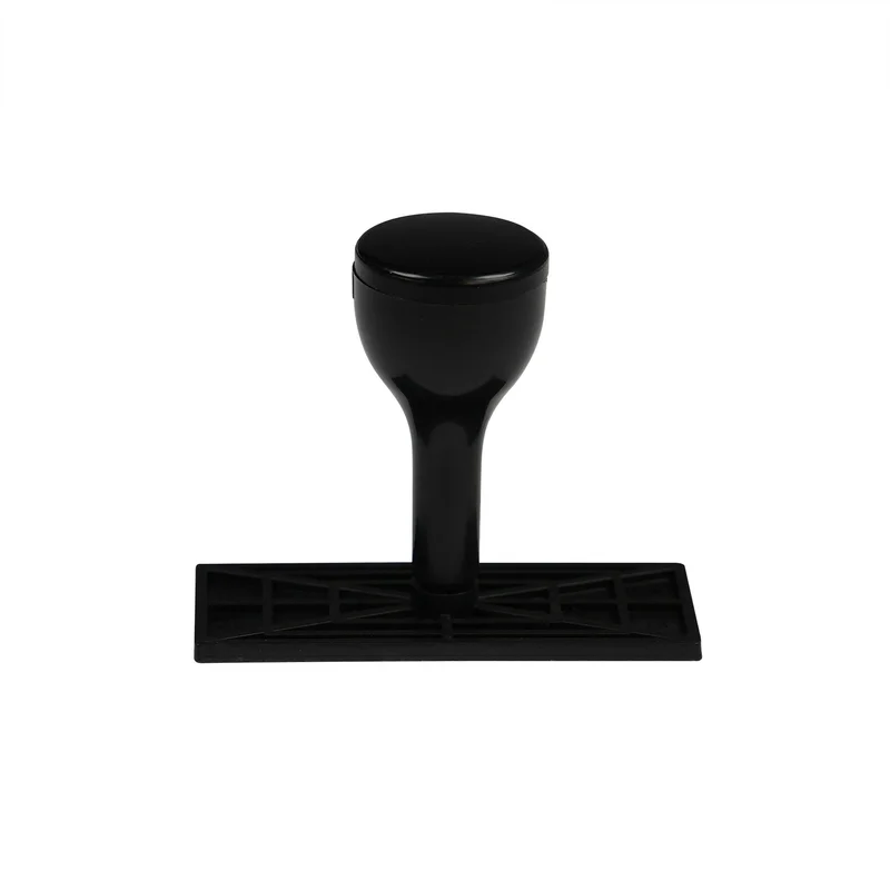 Stamp handle, rectangular, plastic