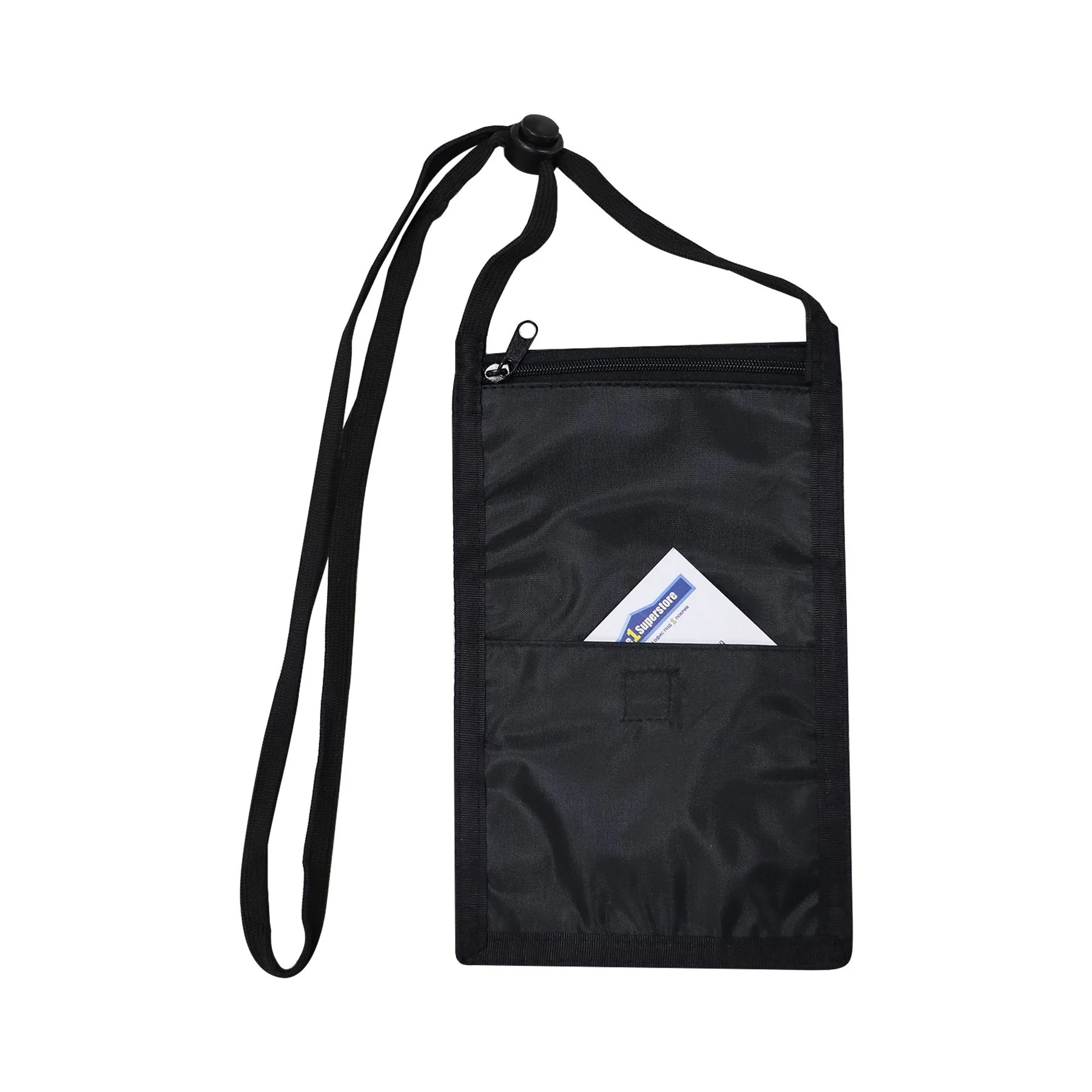 Multifunctional Neck Accessory, 12.5 x 19 cm, black