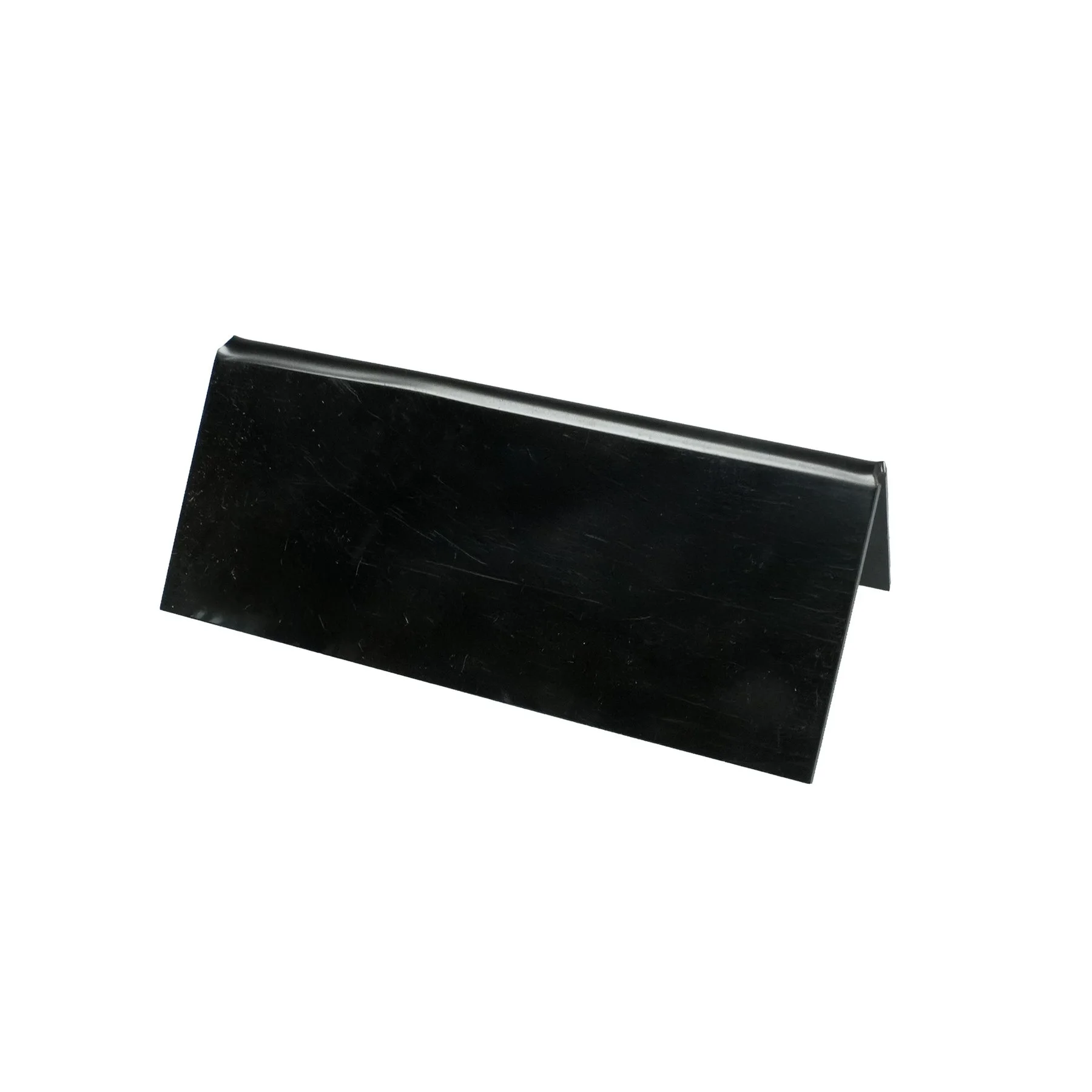 Plastic sign, 120 x 100 mm, black