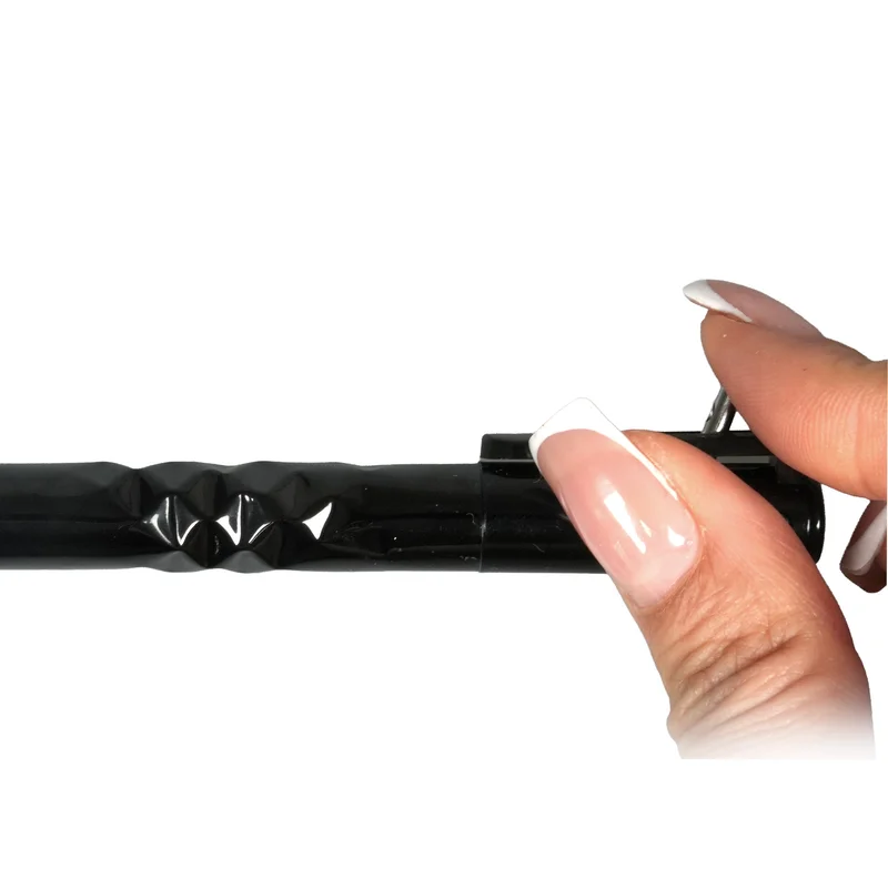 Diamond Pen, Foldable, Plastic, Black