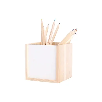 BESTSUB Pencil Holder with Sliding Insert for Printing