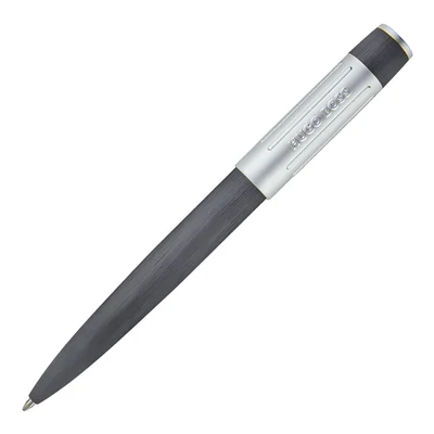 Hugo Boss Pen Gear Ribs, matte, in box, chrome