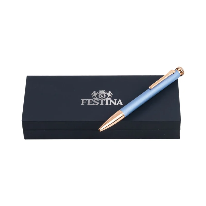 Festina Ballpoint Pen Mademoiselle, in box, light blue