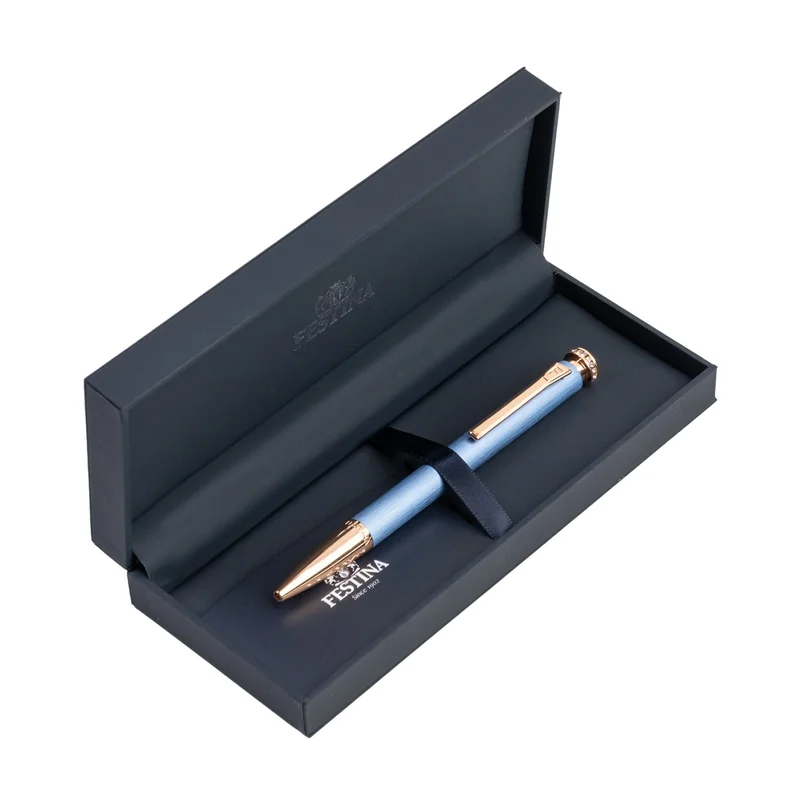 Festina Ballpoint Pen Mademoiselle, in box, light blue