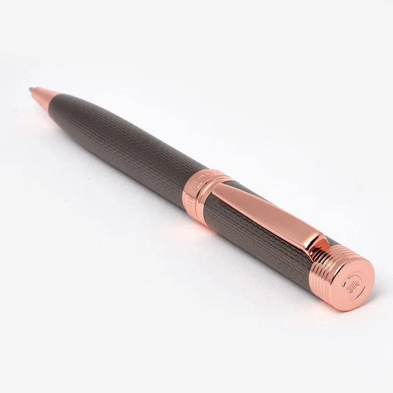 Cerruti 1881 Ballpoint Pen Zoom Diamond, in box, copper colour