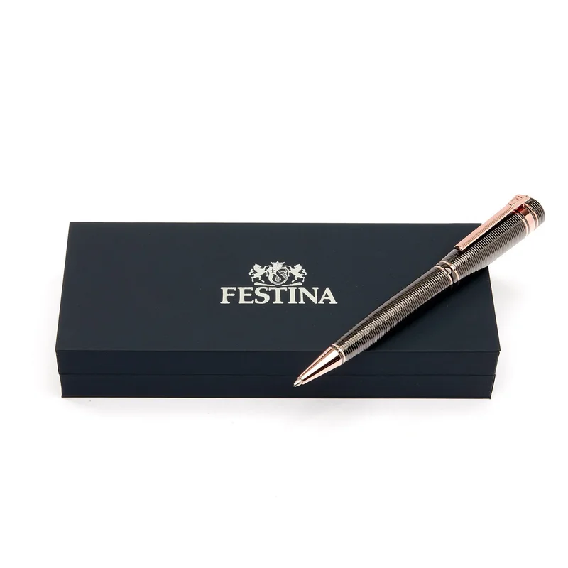 Festina Ballpoint pen Bold Stripe, boxed, rose gold
